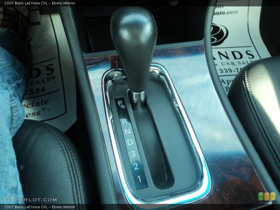 Ebony Interior Transmission for the 2007 Buick LaCrosse CXL #55698034