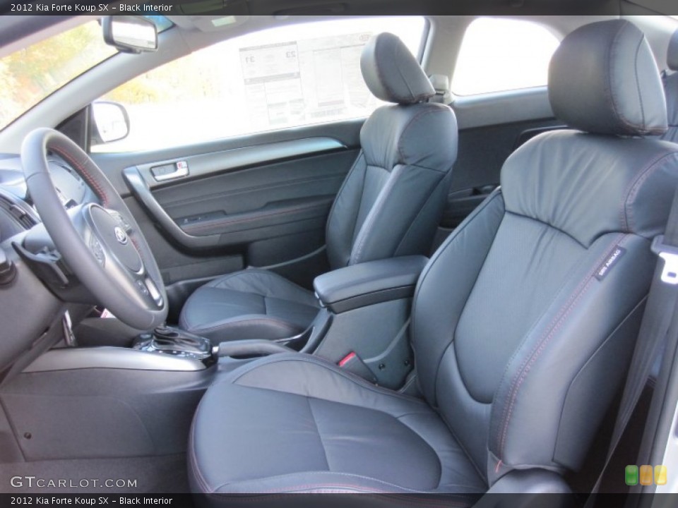 Black Interior Photo for the 2012 Kia Forte Koup SX #55699082