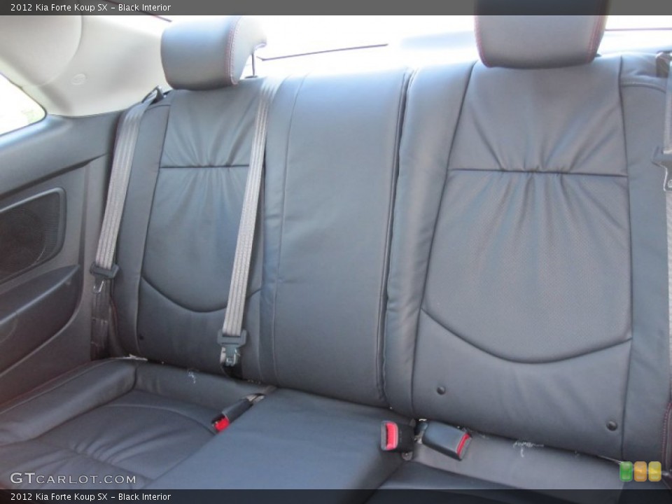 Black Interior Photo for the 2012 Kia Forte Koup SX #55699091