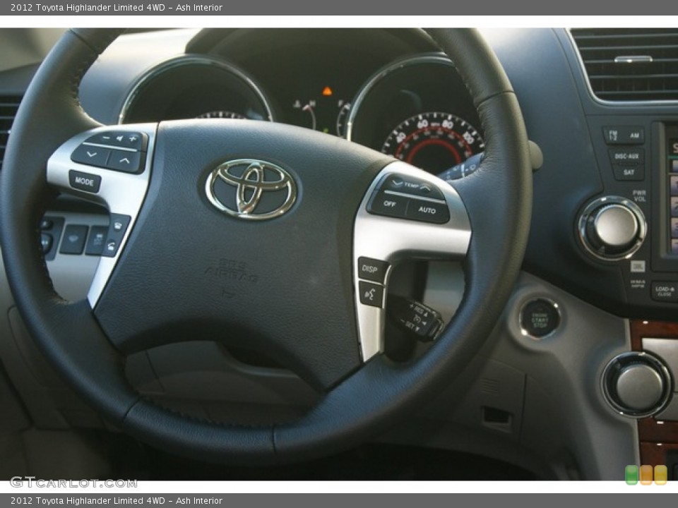 Ash Interior Steering Wheel for the 2012 Toyota Highlander Limited 4WD #55699487