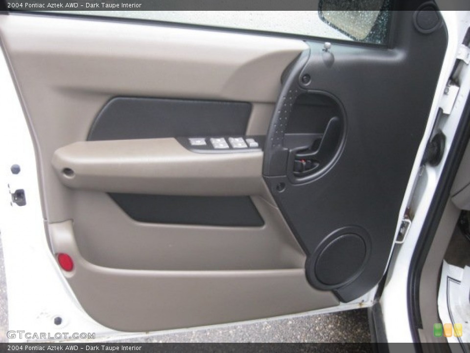 Dark Taupe Interior Door Panel for the 2004 Pontiac Aztek AWD #55699889