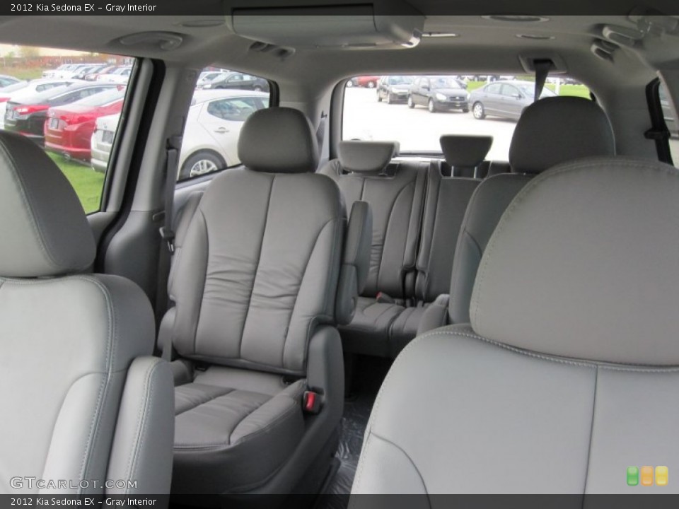 Gray Interior Photo for the 2012 Kia Sedona EX #55699916