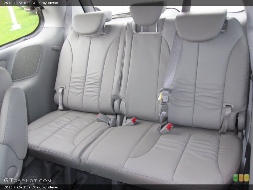 Gray Interior Photo for the 2012 Kia Sedona EX #55699923