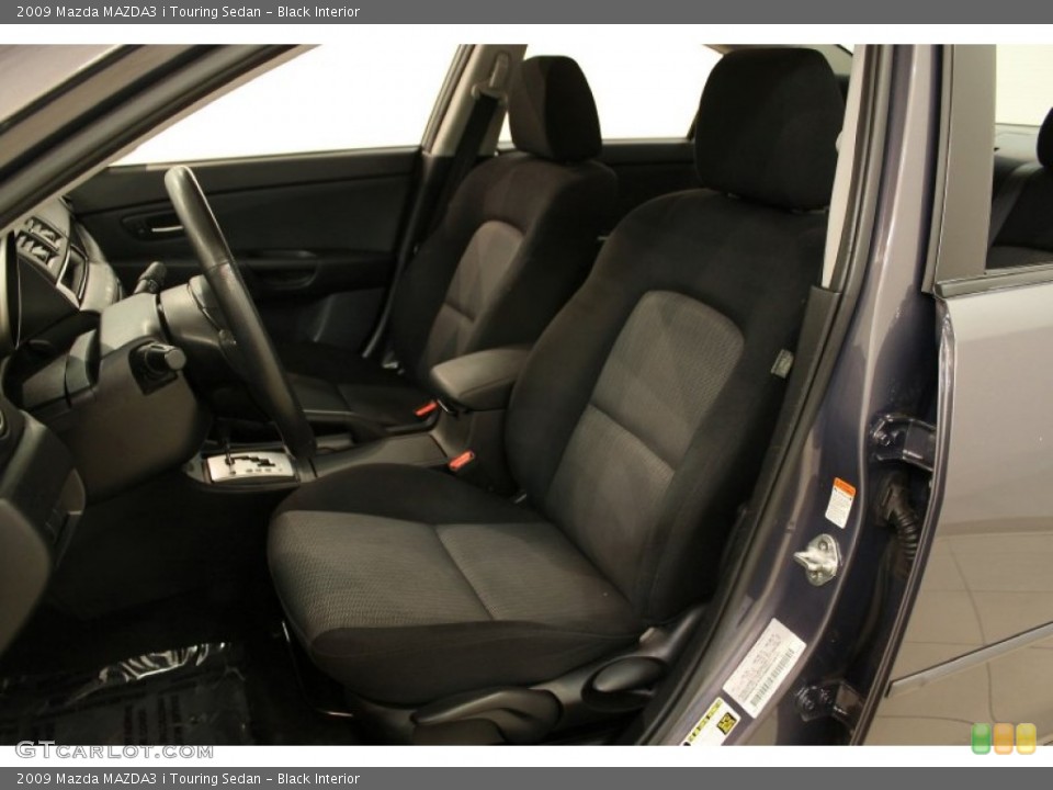 Black Interior Photo for the 2009 Mazda MAZDA3 i Touring Sedan #55700942