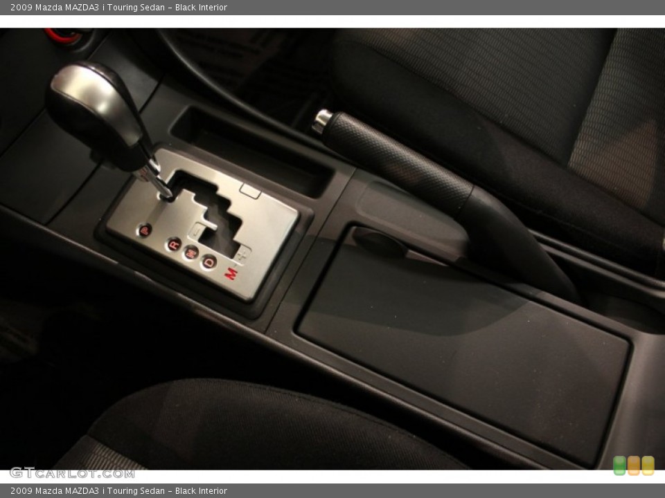 Black Interior Transmission for the 2009 Mazda MAZDA3 i Touring Sedan #55700978