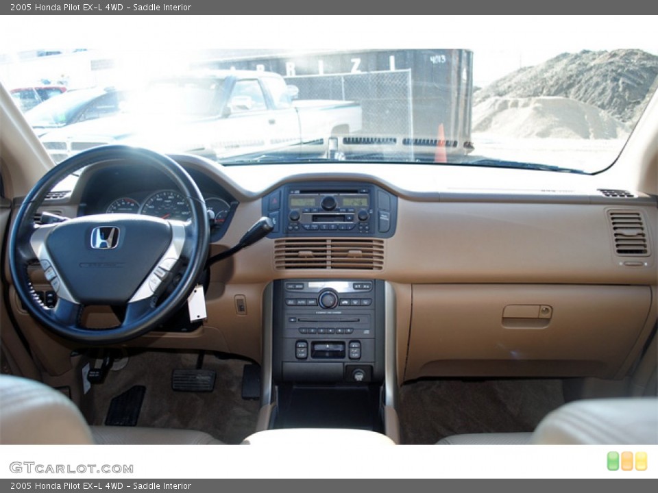 Saddle Interior Dashboard for the 2005 Honda Pilot EX-L 4WD #55703029