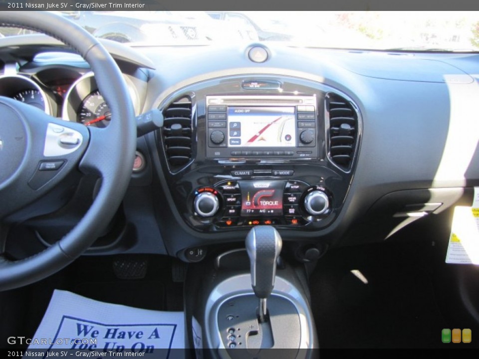 Gray/Silver Trim Interior Dashboard for the 2011 Nissan Juke SV #55705265