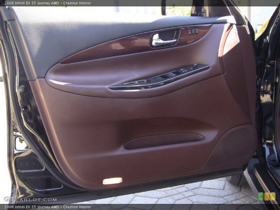 Chestnut Interior Door Panel for the 2008 Infiniti EX 35 Journey AWD #55706972