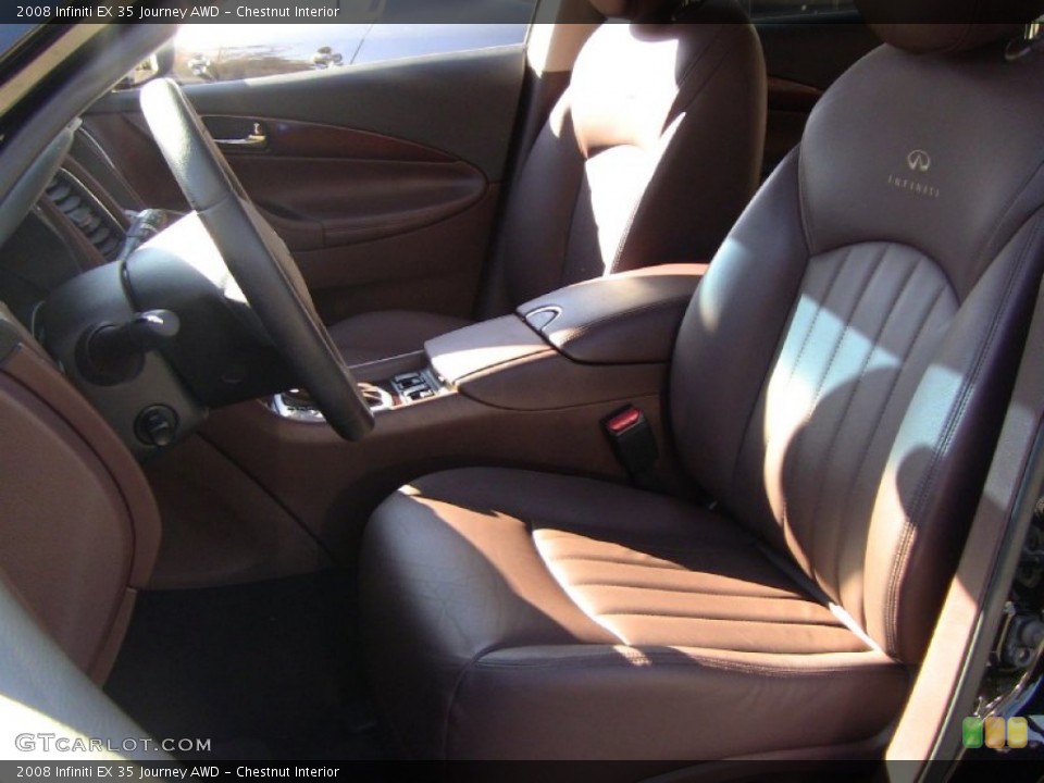 Chestnut Interior Photo for the 2008 Infiniti EX 35 Journey AWD #55706987