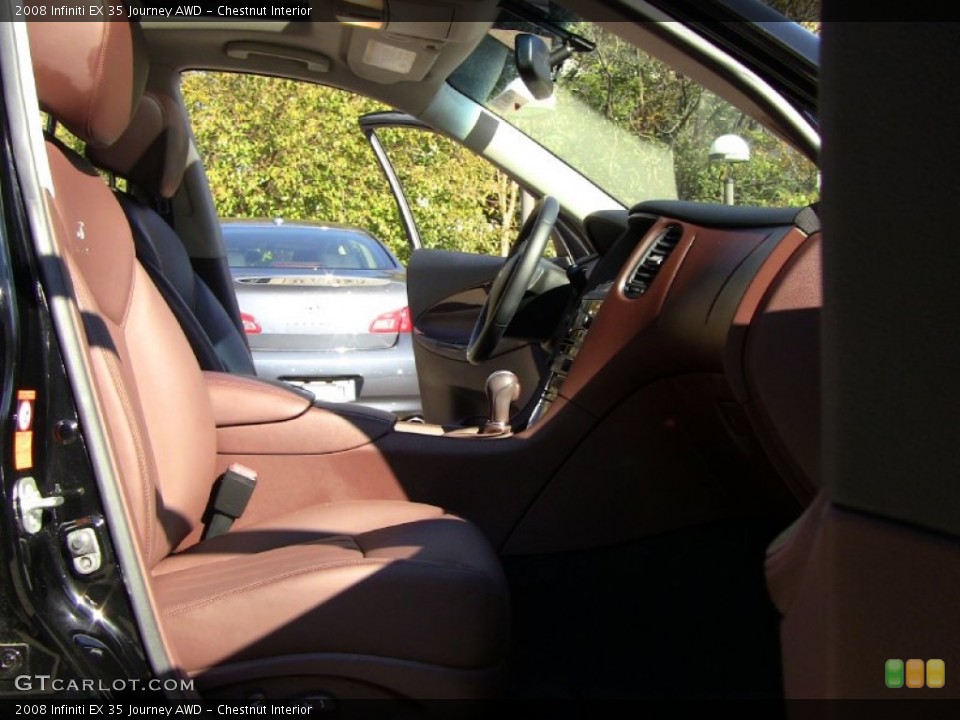 Chestnut Interior Photo for the 2008 Infiniti EX 35 Journey AWD #55706993