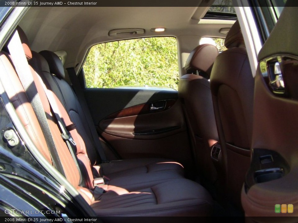 Chestnut Interior Photo for the 2008 Infiniti EX 35 Journey AWD #55707002