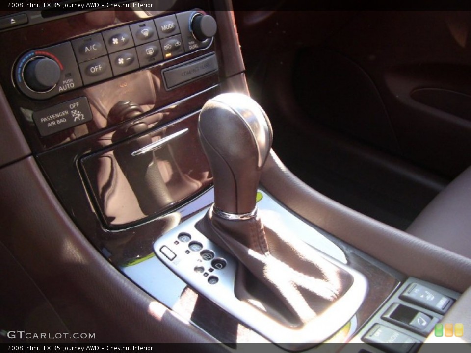 Chestnut Interior Transmission for the 2008 Infiniti EX 35 Journey AWD #55707029