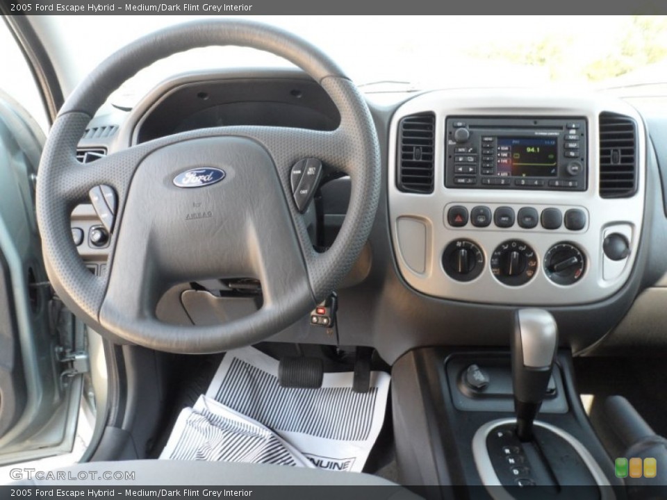 Medium/Dark Flint Grey Interior Dashboard for the 2005 Ford Escape Hybrid #55708214