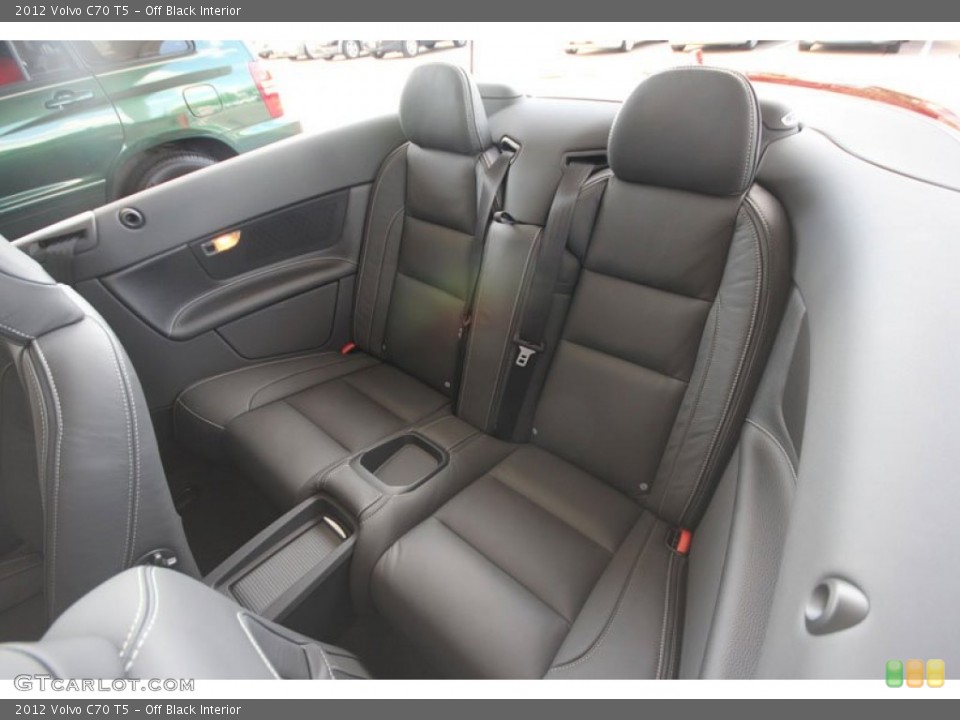 Off Black Interior Photo for the 2012 Volvo C70 T5 #55709839