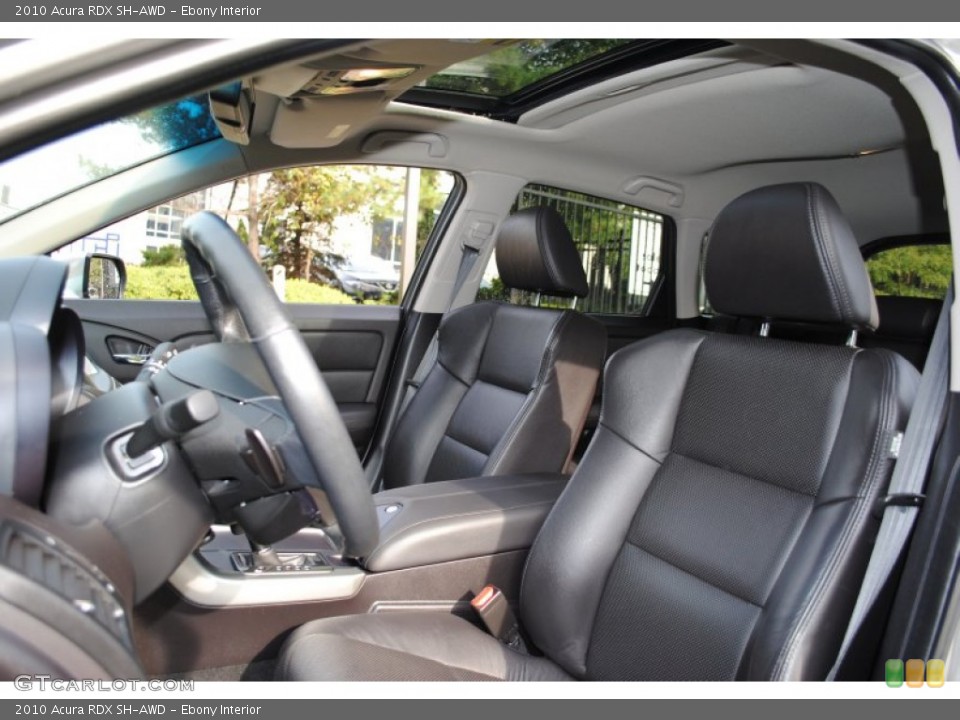 Ebony Interior Photo for the 2010 Acura RDX SH-AWD #55710244