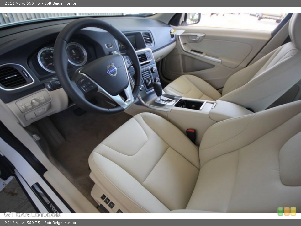 Soft Beige Interior Photo for the 2012 Volvo S60 T5 #55710361