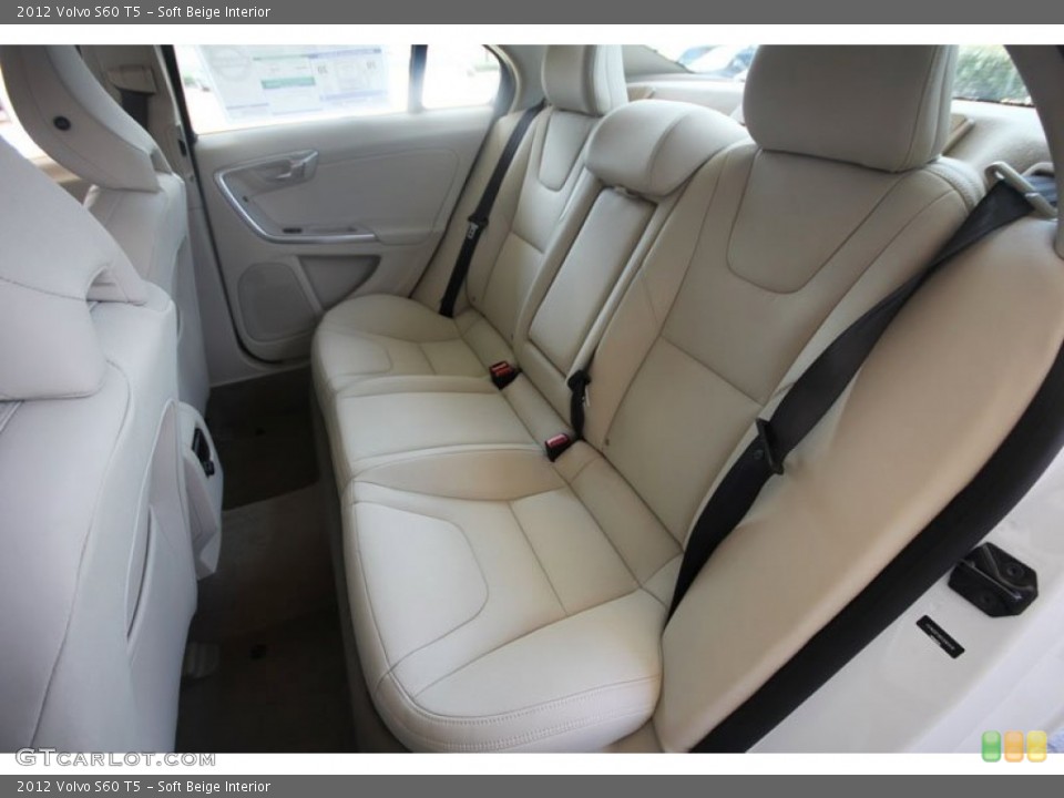 Soft Beige Interior Photo for the 2012 Volvo S60 T5 #55710379