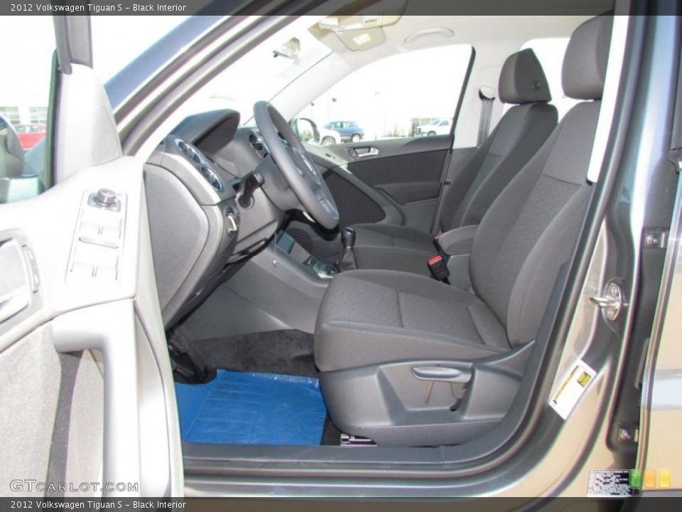 Black Interior Photo for the 2012 Volkswagen Tiguan S #55711184