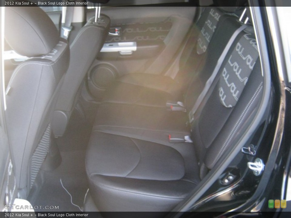 Black Soul Logo Cloth Interior Photo for the 2012 Kia Soul + #55711893