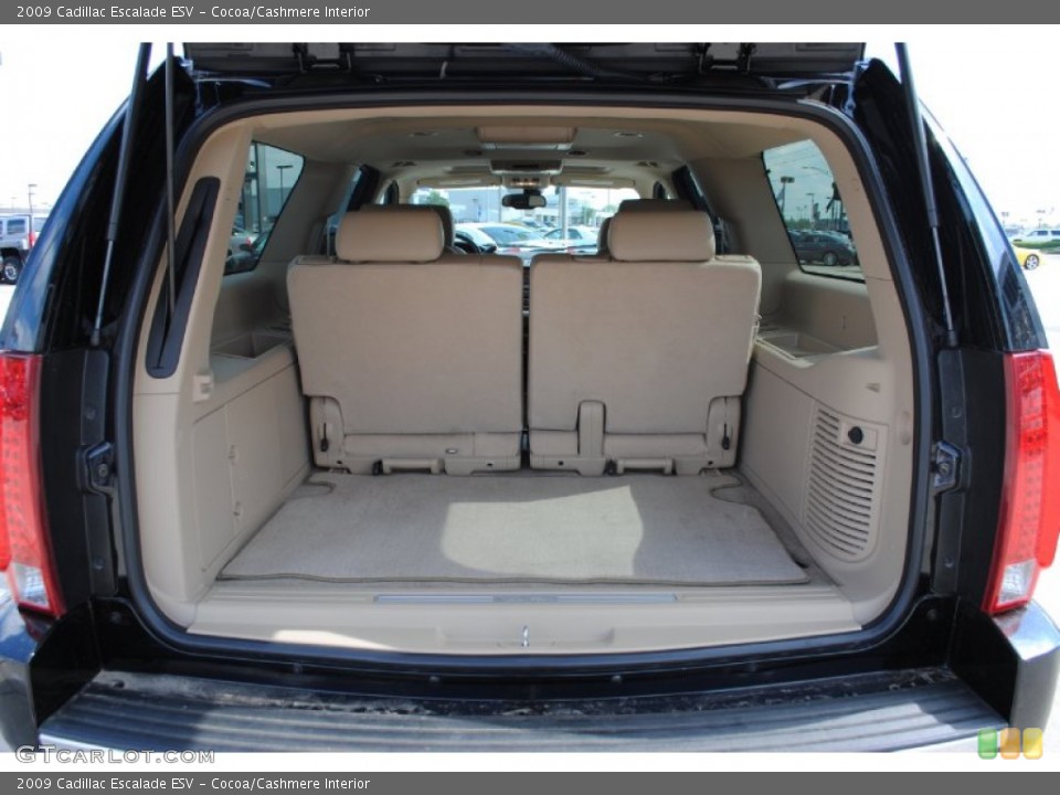 Cocoa/Cashmere Interior Trunk for the 2009 Cadillac Escalade ESV #55712338