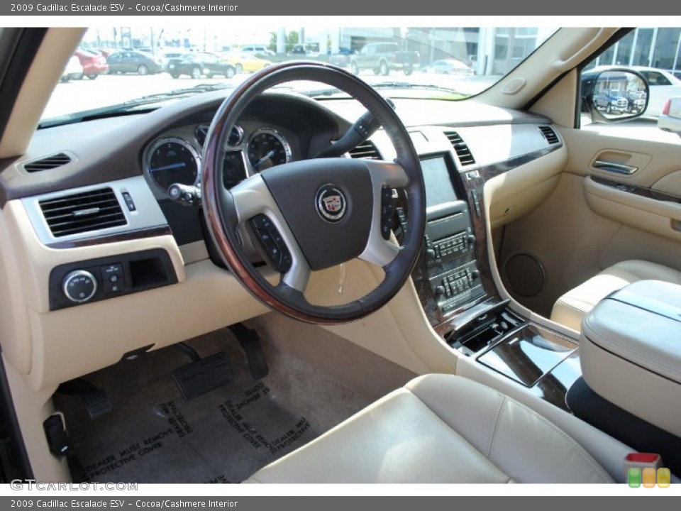 Cocoa/Cashmere Interior Prime Interior for the 2009 Cadillac Escalade ESV #55712374