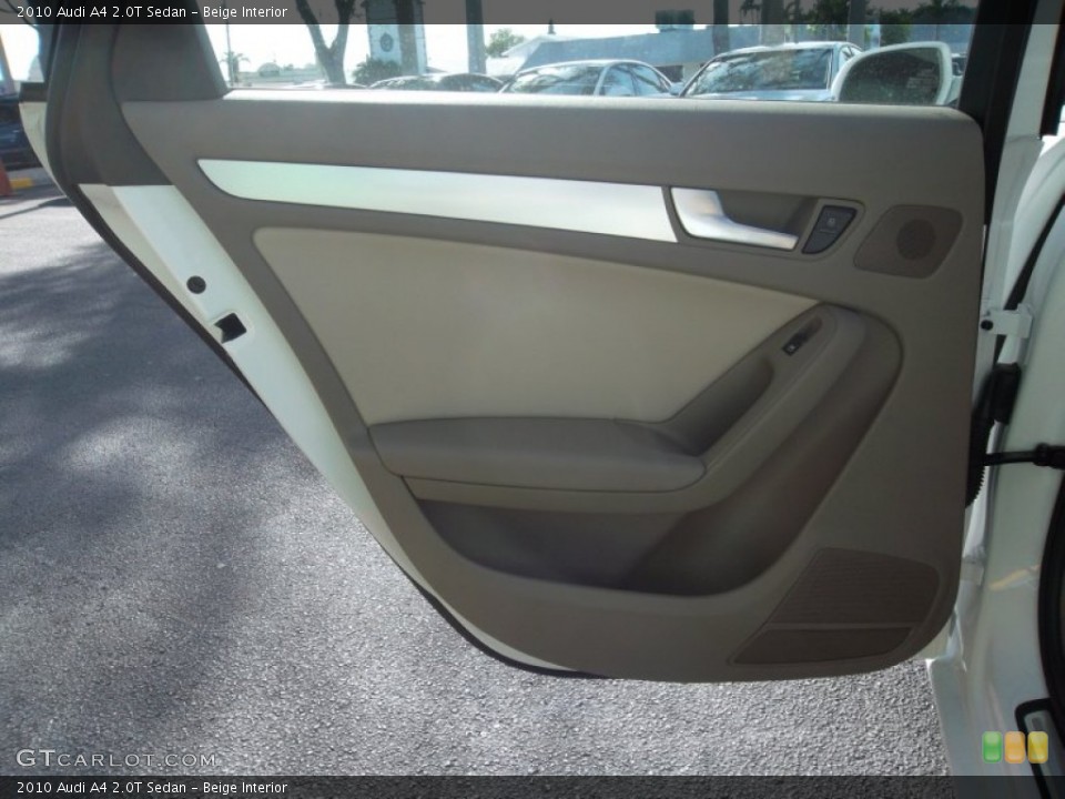 Beige Interior Door Panel for the 2010 Audi A4 2.0T Sedan #55718110
