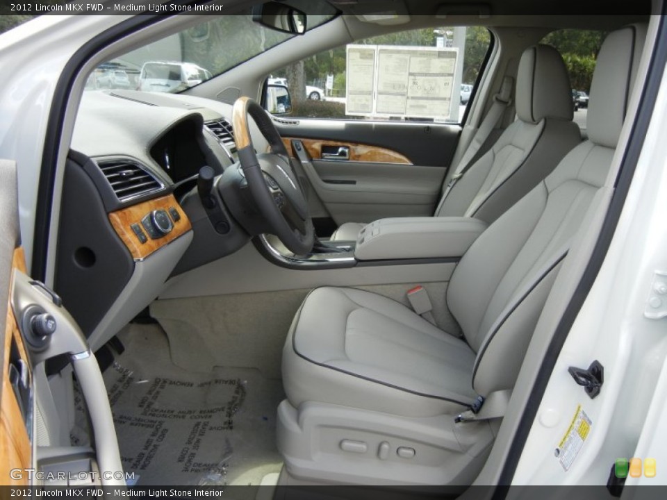 Medium Light Stone Interior Photo for the 2012 Lincoln MKX FWD #55719250