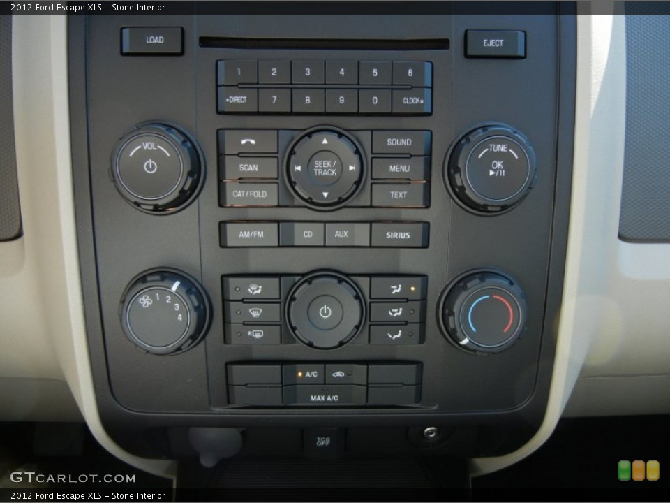 Stone Interior Controls for the 2012 Ford Escape XLS #55720106