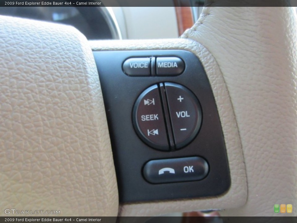 Camel Interior Controls for the 2009 Ford Explorer Eddie Bauer 4x4 #55723354