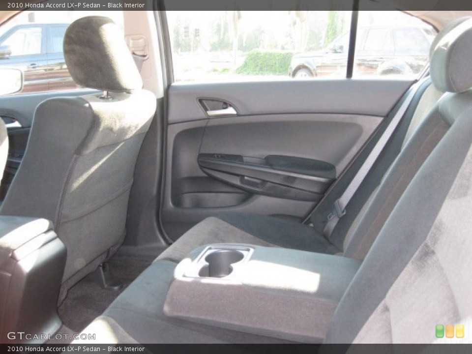 Black Interior Photo for the 2010 Honda Accord LX-P Sedan #55725094