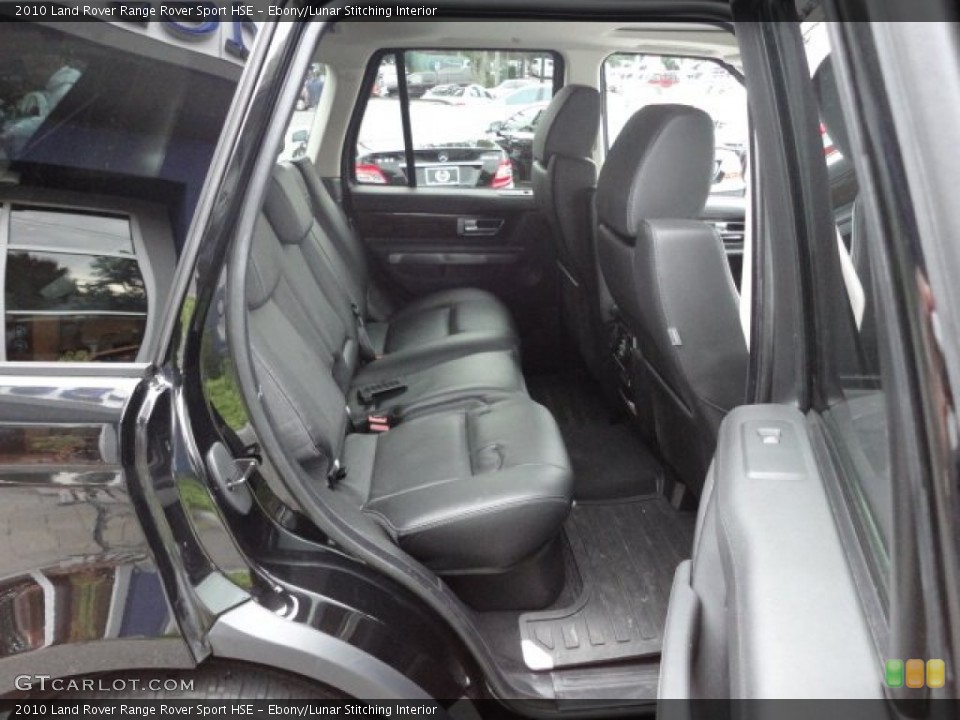 Ebony/Lunar Stitching Interior Photo for the 2010 Land Rover Range Rover Sport HSE #55728108