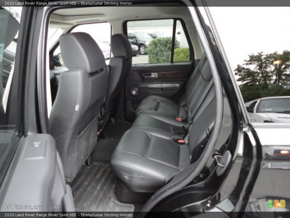 Ebony/Lunar Stitching Interior Photo for the 2010 Land Rover Range Rover Sport HSE #55728163