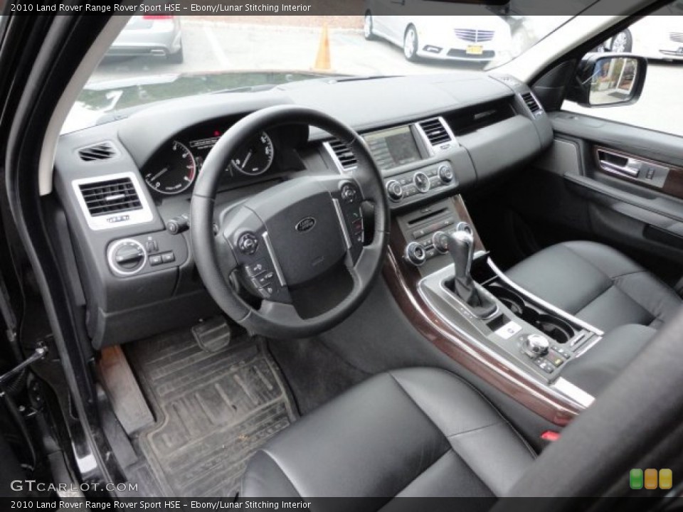 Ebony/Lunar Stitching Interior Prime Interior for the 2010 Land Rover Range Rover Sport HSE #55728180
