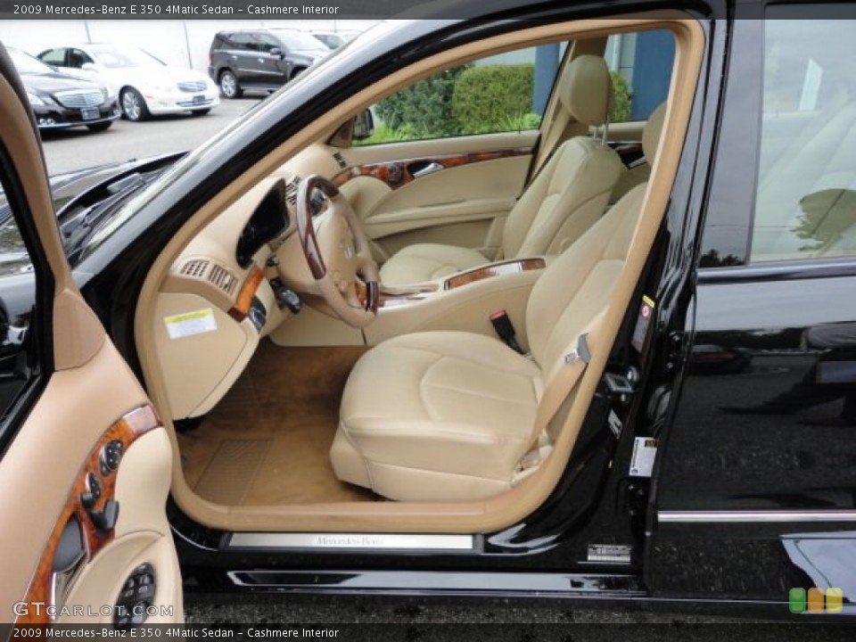 Cashmere Interior Photo for the 2009 Mercedes-Benz E 350 4Matic Sedan #55728489
