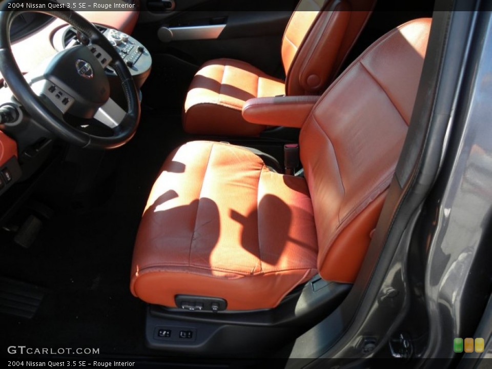 Rouge Interior Photo for the 2004 Nissan Quest 3.5 SE #55728495
