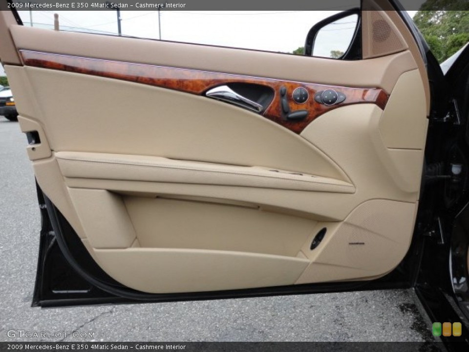 Cashmere Interior Door Panel for the 2009 Mercedes-Benz E 350 4Matic Sedan #55728498