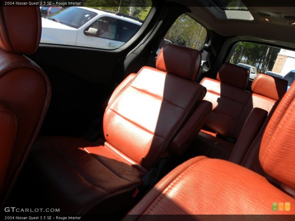 Rouge Interior Photo for the 2004 Nissan Quest 3.5 SE #55728533