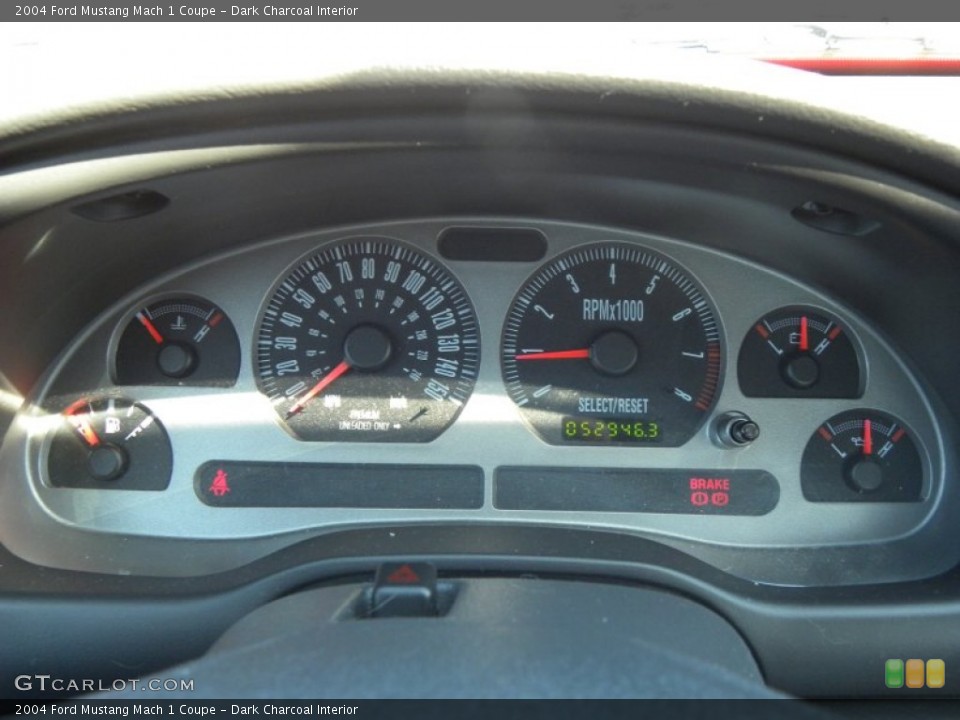 Dark Charcoal Interior Gauges for the 2004 Ford Mustang Mach 1 Coupe #55729278