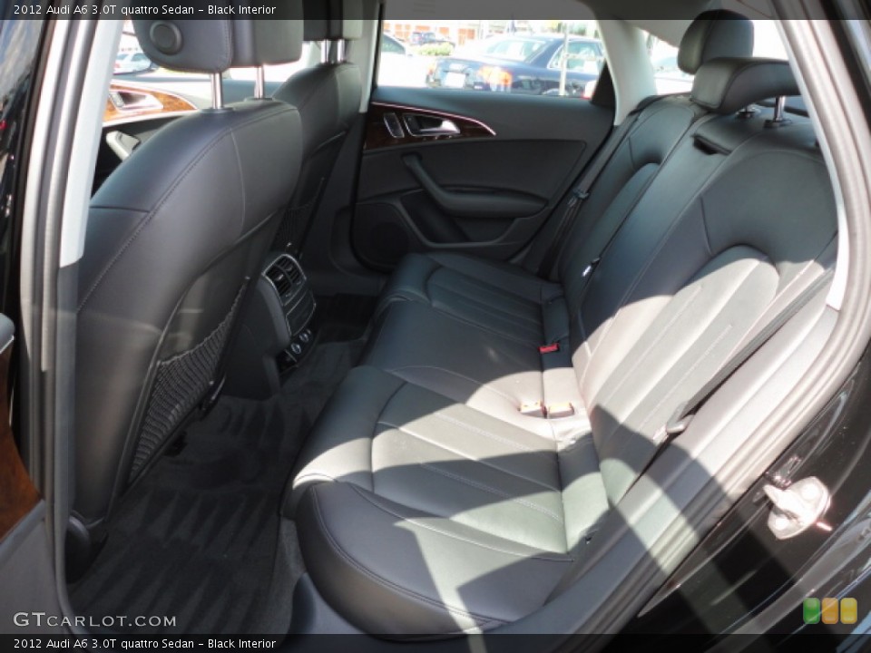 Black Interior Photo for the 2012 Audi A6 3.0T quattro Sedan #55730486