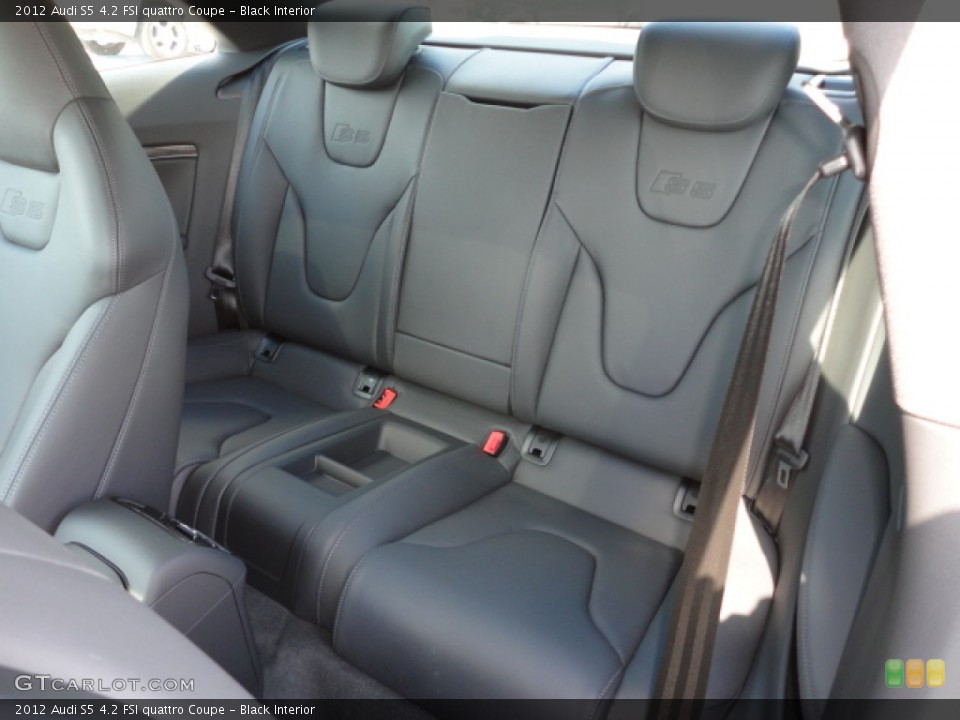 Black Interior Photo for the 2012 Audi S5 4.2 FSI quattro Coupe #55731069