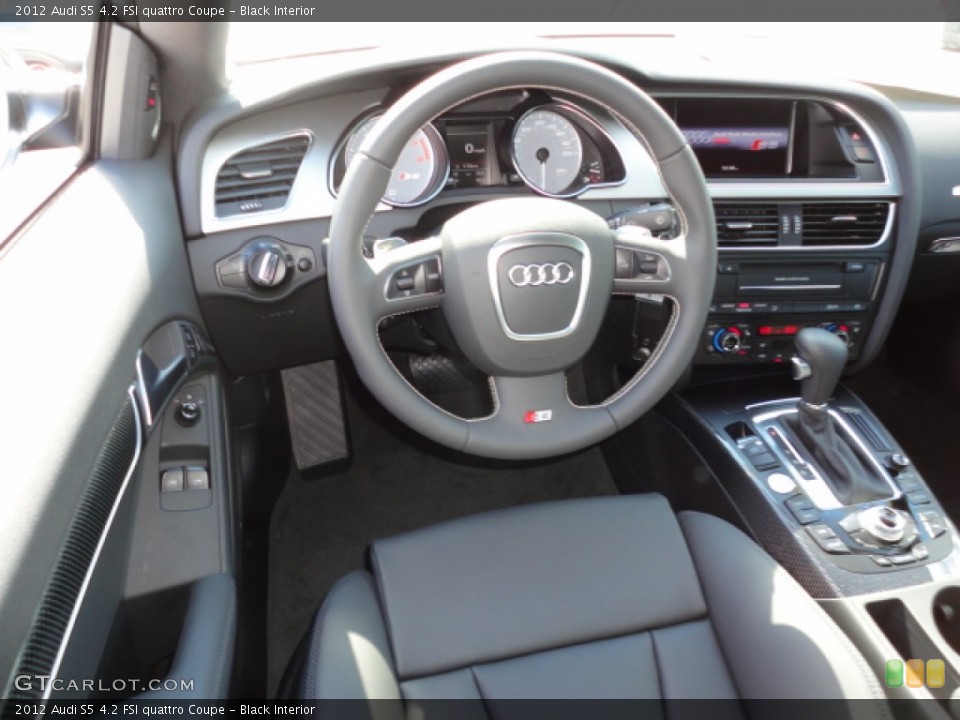 Black Interior Dashboard for the 2012 Audi S5 4.2 FSI quattro Coupe #55731080