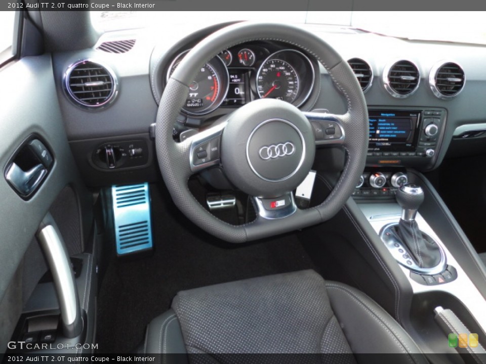Black Interior Steering Wheel for the 2012 Audi TT 2.0T quattro Coupe #55731245