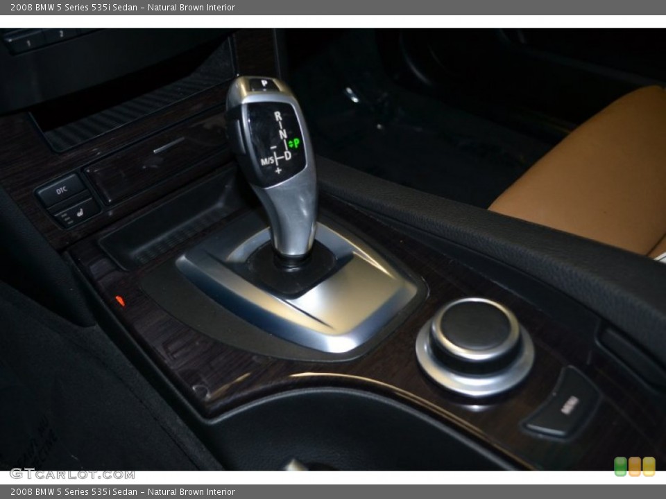 Natural Brown Interior Transmission for the 2008 BMW 5 Series 535i Sedan #55731450