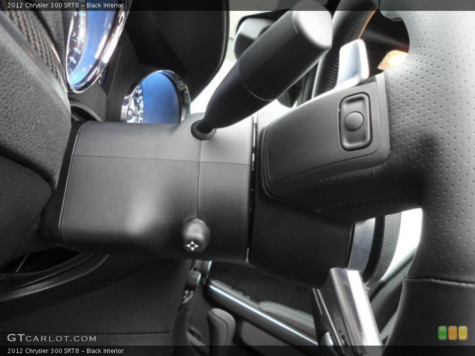 Black Interior Controls for the 2012 Chrysler 300 SRT8 #55733787