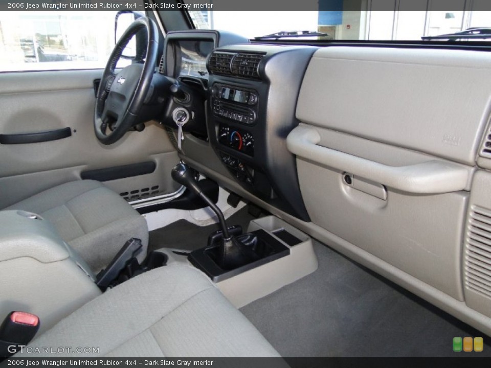 Dark Slate Gray Interior Photo for the 2006 Jeep Wrangler Unlimited Rubicon 4x4 #55734414