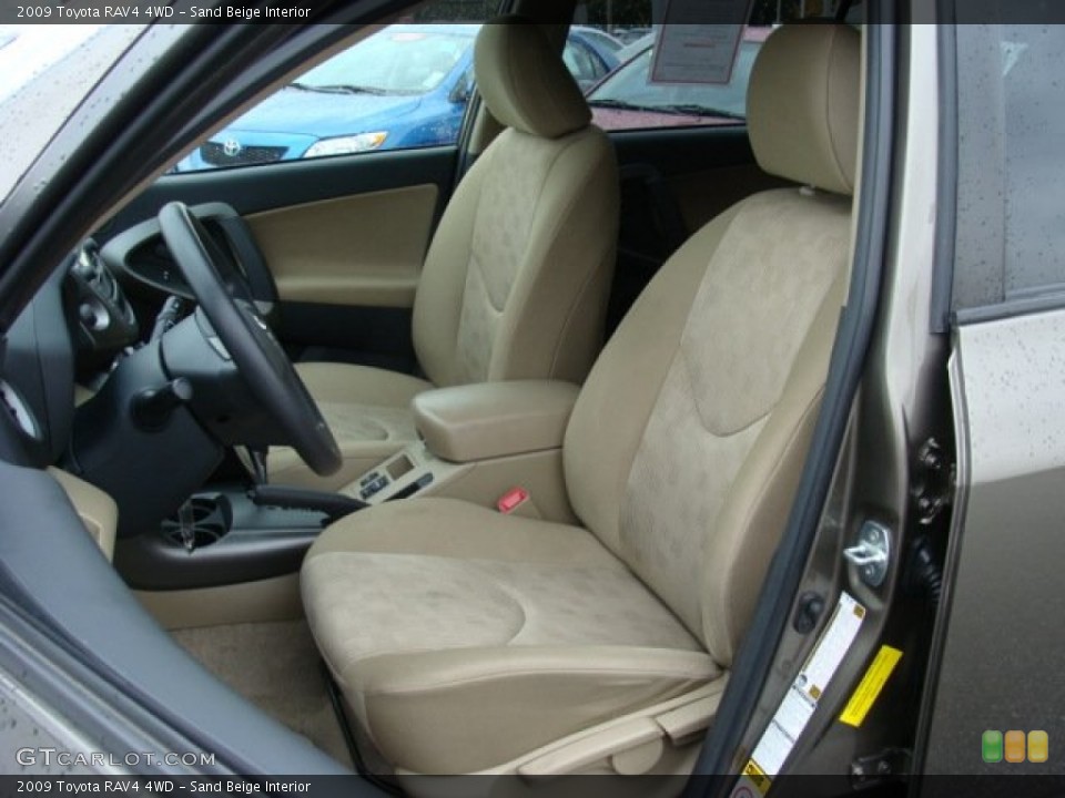 Sand Beige Interior Photo for the 2009 Toyota RAV4 4WD #55734677