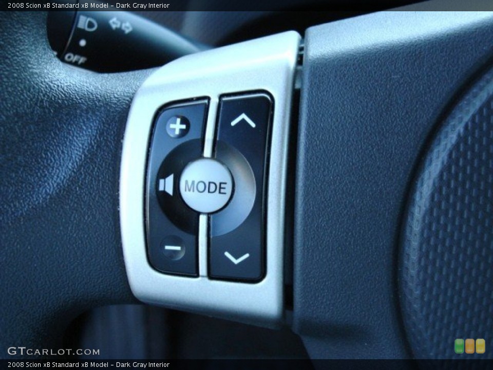 Dark Gray Interior Controls for the 2008 Scion xB  #55736382