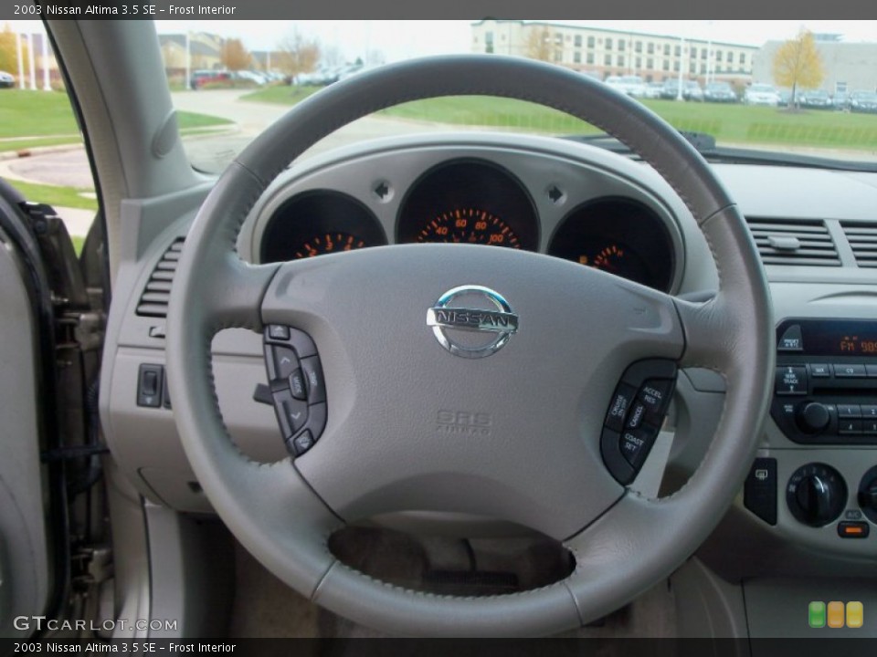 Frost Interior Steering Wheel for the 2003 Nissan Altima 3.5 SE #55736676