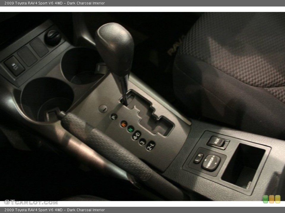 Dark Charcoal Interior Transmission for the 2009 Toyota RAV4 Sport V6 4WD #55738175