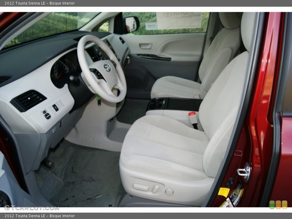 Bisque Interior Photo for the 2012 Toyota Sienna LE #55742817